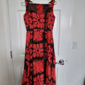Cynthia Rowley Hawaiian Print / Full Skirt XS / 2